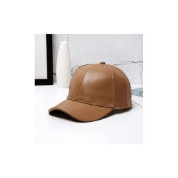 CZAPKA Z DASZKIEM SKÓRKOWA DAMSKA CZ12KAR