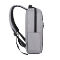 PLECAK NA LAPTOPA SPORTOWY USB SZARY PL154SZ
