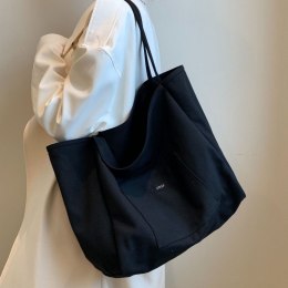 TORBA MATERIAŁOWA MINIMALISTYCZNA DUŻA TP15CZ