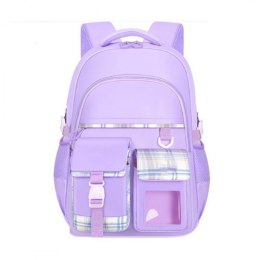 PLECAK PATTERN KRATKA SWEET SZKOLNY UNIWERSALNY, KIESZONKI PL162FIO