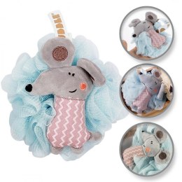 SZCZOTKA GĄBKA DO MYCIA CIAŁA SWEETY NA MOKRO XL 15CM GB15N