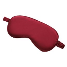 MASKA NA OCZY DO SPANIA ELEGANT BORDOWA SATYNOWA 20 X 9 CM OPK10BOR
