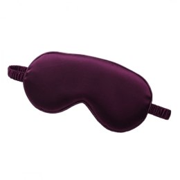 MASKA NA OCZY DO SPANIA ELEGANT ŚLIWKA SATYNOWA 20 X 9 CM OPK10FIO