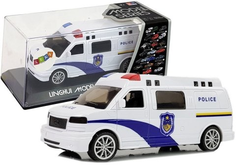 Auto Policja z Naciągiem ze światłami i dźwiękiem Auto Policja z Naciągiem ze światłami i dźwiękiem