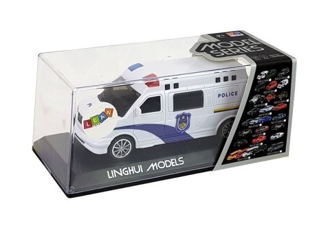 Auto Policja z Naciągiem ze światłami i dźwiękiem Auto Policja z Naciągiem ze światłami i dźwiękiem