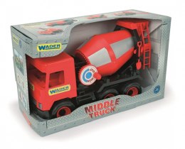 Betoniarka czerwona 38 cm middle truck w kartonie