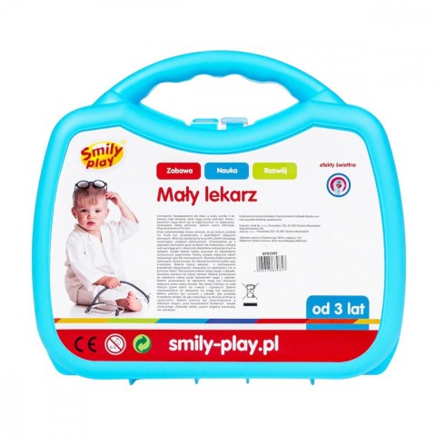 Walizka mały lekarz niebieska Walizka mały lekarz niebieska