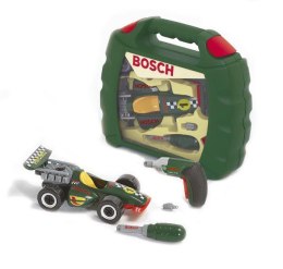 Bosch walizka z autem i wiertarką