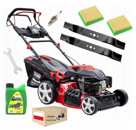 Kosiarka spalinowa 173cm³ 53cm 13w1 NAPĘD + GRATIS Kosiarka spalinowa 173cm³ 53cm 13w1 NAPĘD + GRATIS