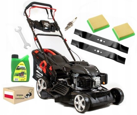 Kosiarka spalinowa 173cm³ 53cm 13w1 NAPĘD + GRATIS Kosiarka spalinowa 173cm³ 53cm 13w1 NAPĘD + GRATIS