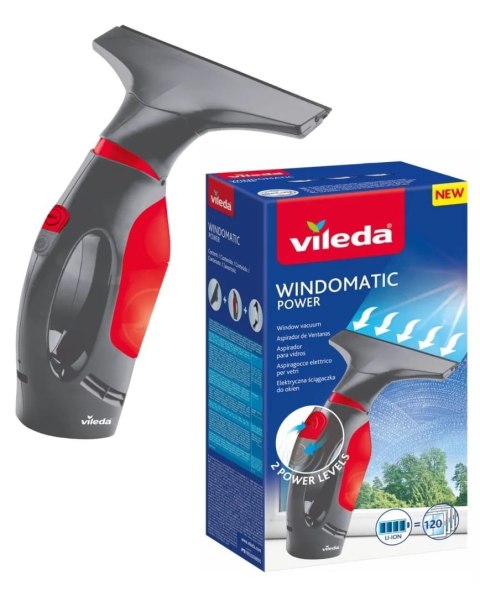 ELEKTRYCZNA ŚCIĄGACZKA DO OKIEN VILEDA WINDOMATIC POWER ELEKTRYCZNA ŚCIĄGACZKA DO OKIEN VILEDA WINDOMATIC POWER