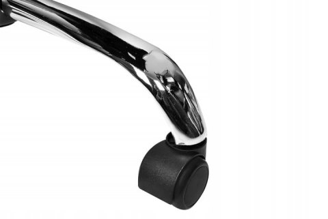 FOTEL BIUROWY SKÓRA EKO - BIAŁY MALATEC