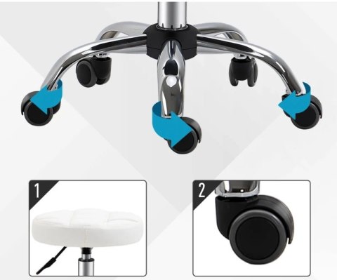 HOKER HOMCOM - BIAŁY