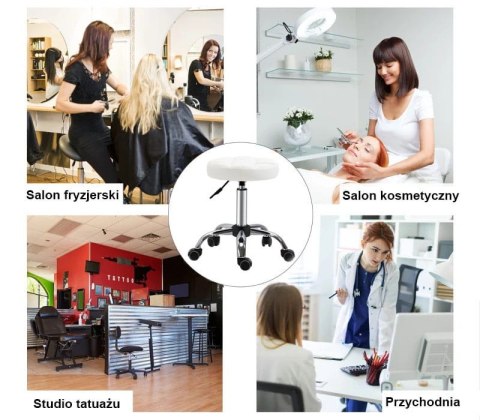 HOKER HOMCOM - BIAŁY