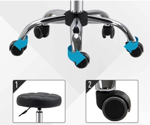 HOKER HOMCOM - CZARNY