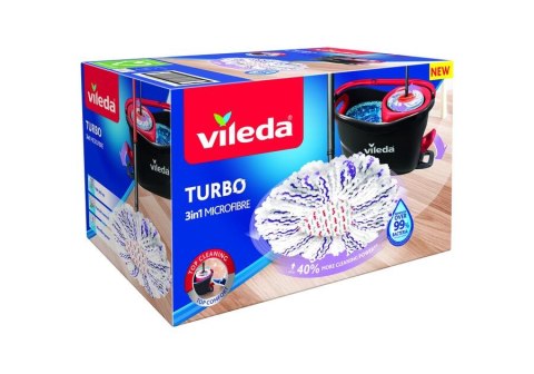 MOP OBROTOWY VILEDA TURBO 3W1 MICROFIBRE MOP OBROTOWY VILEDA TURBO 3W1 MICROFIBRE
