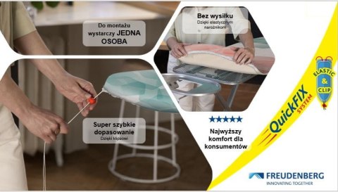 POKROWIEC NA DESKĘ VILEDA COMFORT PLUS POKROWIEC NA DESKĘ VILEDA COMFORT PLUS