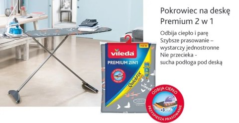 POKROWIEC NA DESKĘ VILEDA PREMIUM 2IN1 POKROWIEC NA DESKĘ VILEDA PREMIUM 2IN1