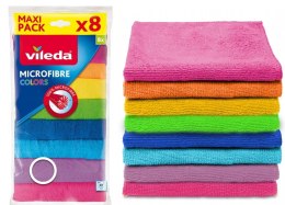 ŚCIERECZKA VILEDA MIKROFIBRA COLORS 8 SZT.