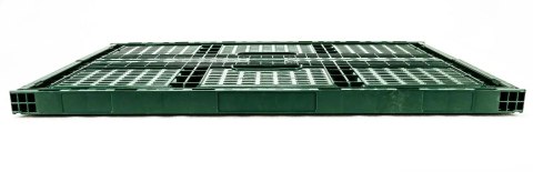 SKRZYNKA SKŁADANA 600x400x219MM CIEMNO-ZIELONA