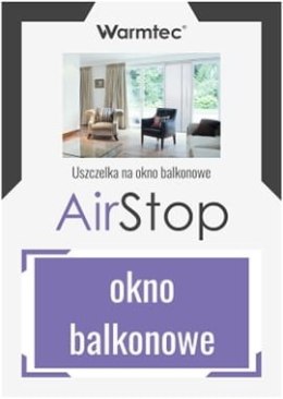 USZCZELKA OKIENNA DO KLIMATYZATORA (BALKONOWA) WARMTEC AIRSTOP