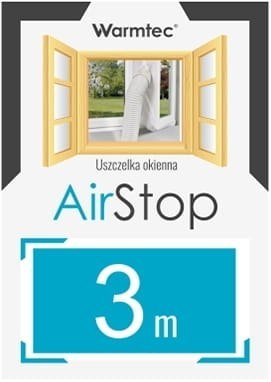 USZCZELKA OKIENNA DO KLIMATYZATORÓW WARMTEC AIRSTOP 3M USZCZELKA OKIENNA DO KLIMATYZATORÓW WARMTEC AIRSTOP 3M