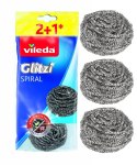 ZMYWAK STALOWY VILEDA GLITZI SPIRAL 3 SZT.