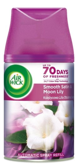 AIR WICK FRESHMATIC KSIĘŻYCOWA LILIA OTULONA SATYNĄ/SATIN MOON LILY 250ML WKŁAD