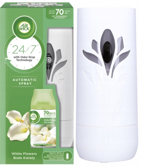AIR WICK FRESHMATIC BIAŁE KWIATY/WHITE FLOWERS 250 ML KOMPLET AIR WICK FRESHMATIC BIAŁE KWIATY/WHITE FLOWERS 250 ML KOMPLET
