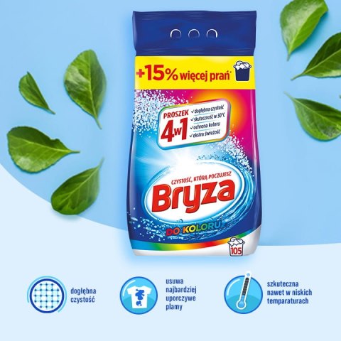 BRYZA 4W1 PROSZEK COLOR 6,825KG / 105 PRAń BRYZA 4W1 PROSZEK COLOR 6,825KG / 105 PRAń
