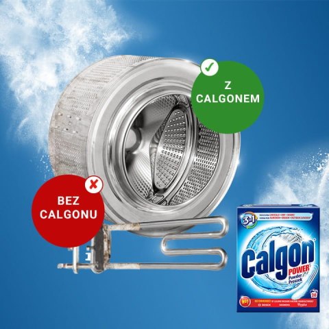 CALGON PROSZEK 500 G CALGON PROSZEK 500 G