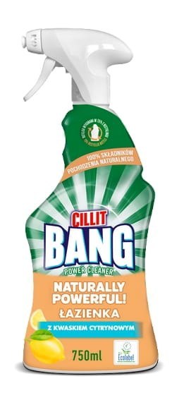 CILLIT BANG NATURALLY POWERFUL ŁAZIENKA 750ML SPRAY