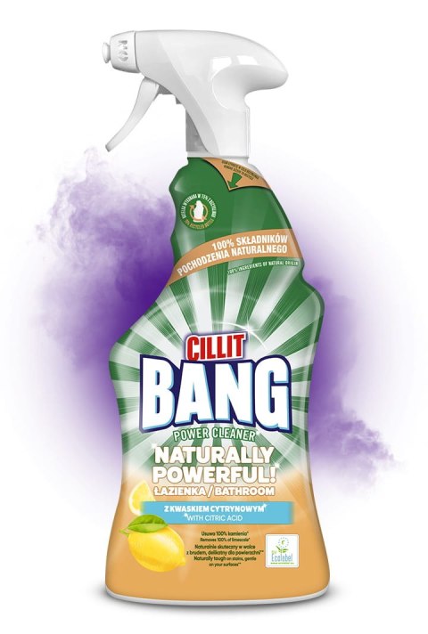 CILLIT BANG NATURALLY POWERFUL ŁAZIENKA 750ML SPRAY CILLIT BANG NATURALLY POWERFUL ŁAZIENKA 750ML SPRAY