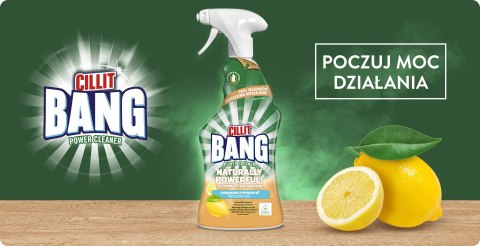 CILLIT BANG NATURALLY POWERFUL ŁAZIENKA 750ML SPRAY CILLIT BANG NATURALLY POWERFUL ŁAZIENKA 750ML SPRAY