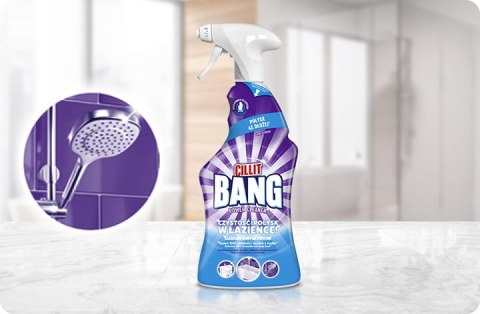 CILLIT BANG POWER CLEANER CZYSTOŚĆ I POŁYSK W ŁAZIENCE 750ML SPRAY CILLIT BANG POWER CLEANER CZYSTOŚĆ I POŁYSK W ŁAZIENCE 750ML SPRAY