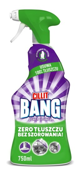 CILLIT BANG POWER CLEANER TŁUSZCZ I SMUGI 750ML SPRAY