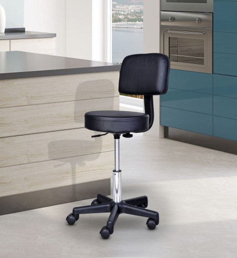 HOKER Z OPARCIEM - CZARNY