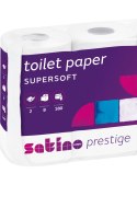 PAPIER TOALETOWY WEPA SATINO PRESTIGE BIAŁY - 8 ROLEK