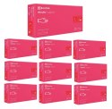 RĘKAWICE NITRYLOWE 100 SZT. NITRYLEx MAGENTA - 10 SZT. (XL 9-10)