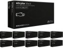 RĘKAWICE NITRYLOWE 100 SZTUK / CZARNE / NITRYLEx BLACK - 10 SZT. (XS 5-6)