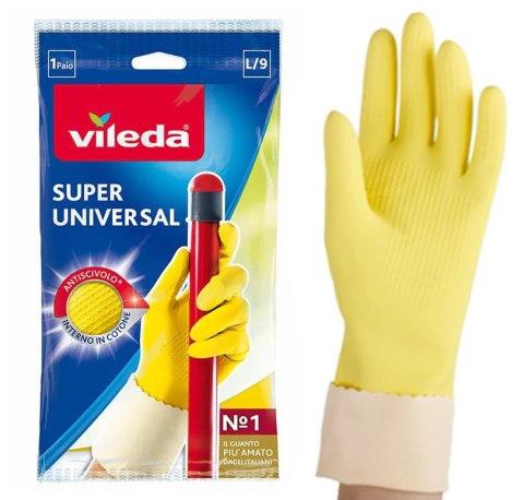 RĘKAWICE VILEDA SUPER GRIP (9 - L) RĘKAWICE VILEDA SUPER GRIP (9 - L)
