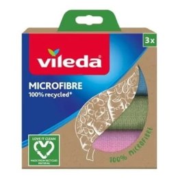 ŚCIERECZKA VILEDA MIKROFIBRA 100% RECYCLED 3 SZT.