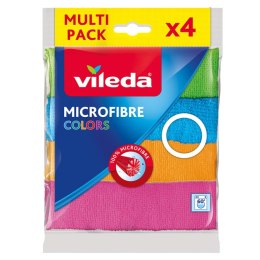 ŚCIERECZKA VILEDA MIKROFIBRA COLORS 4 SZT.