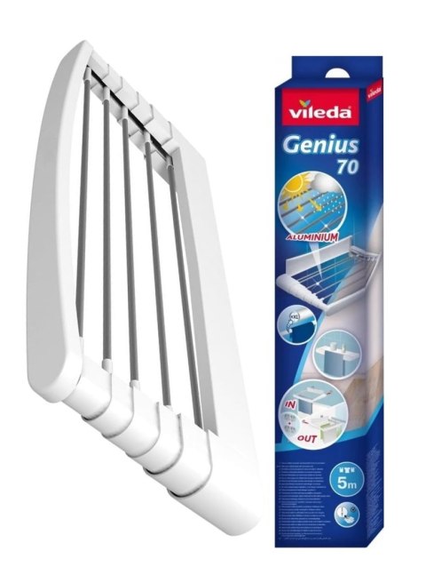 SUSZARKA ŚCIENNA VILEDA GENIUS 70 SUSZARKA ŚCIENNA VILEDA GENIUS 70