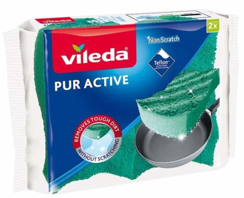 ZMYWAK VILEDA PUR ACTIvE 2 SZT. ZMYWAK VILEDA PUR ACTIvE 2 SZT.