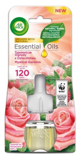 AIR WICK ELEKTRYCZNY TAJEMNICZE OGRODY Z DZIECIńSTWA/MYSTICAL GARDENS 19 ML WKŁAD