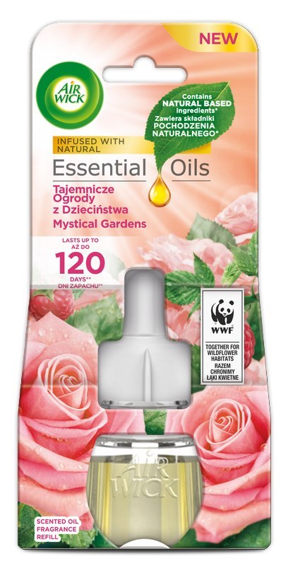 AIR WICK ELEKTRYCZNY TAJEMNICZE OGRODY Z DZIECIńSTWA/MYSTICAL GARDENS 19 ML WKŁAD AIR WICK ELEKTRYCZNY TAJEMNICZE OGRODY Z DZIECIńSTWA/MYSTICAL GARDENS 19 ML WKŁAD