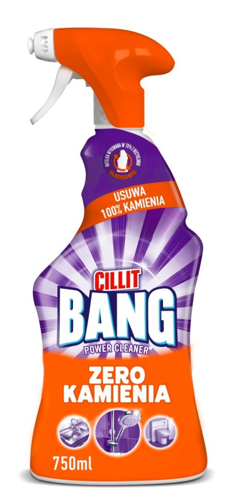 CILLIT BANG POWER CLEANER KAMIEń I BRUD 750ML SPRAY CILLIT BANG POWER CLEANER KAMIEń I BRUD 750ML SPRAY