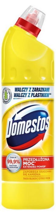DOMESTOS PRZEDŁUŻONA MOC CITRUS FRESH ŻEL DO WC 750ML