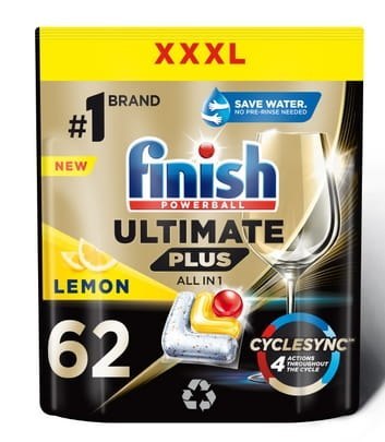FINISH KAPSUŁKI ULTIMATE PLUS 62 LEMON